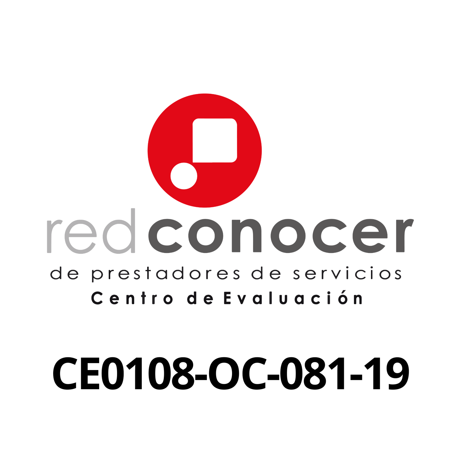 Registro CONOCER CE0108-OC081-19